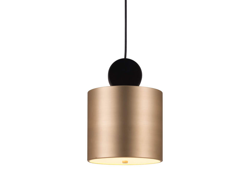 56107 Myson Ceiling Lamp Gold & Black