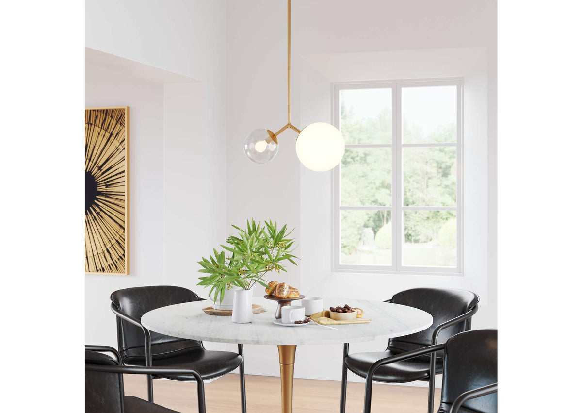 56114 Constance Ceiling Lamp Brass