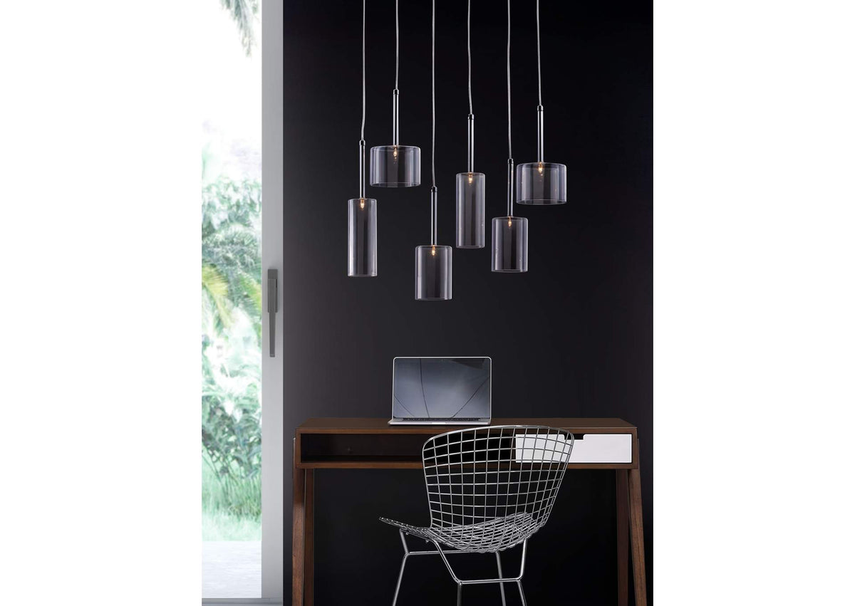 50140 Hale Ceiling Lamp Clear