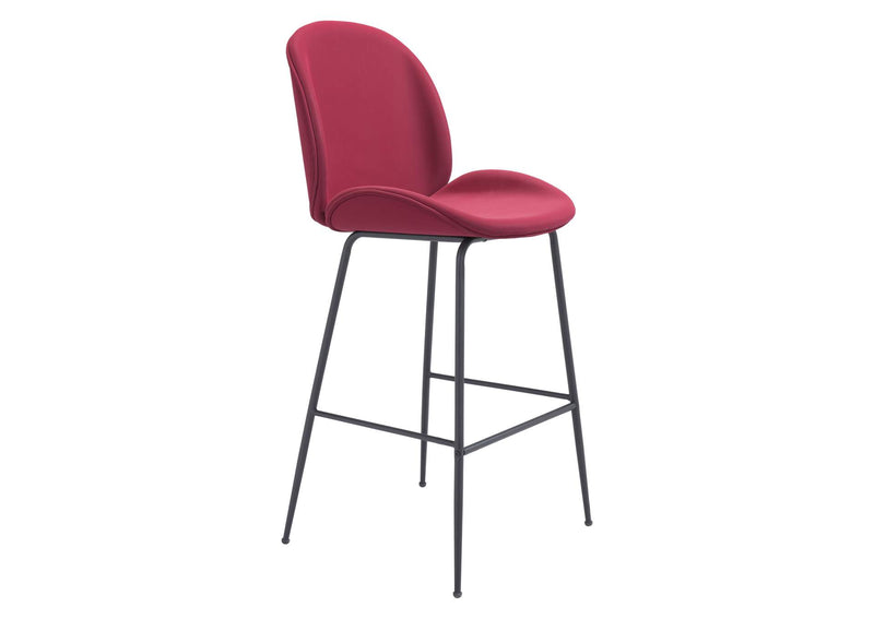 101742 Miles Barstool Red
