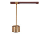 56139 Kippy Table Lamp Brown & Brass
