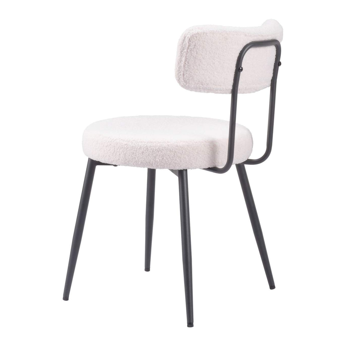 109738 Blanca Dining Chair (Set Of 2) Ivory