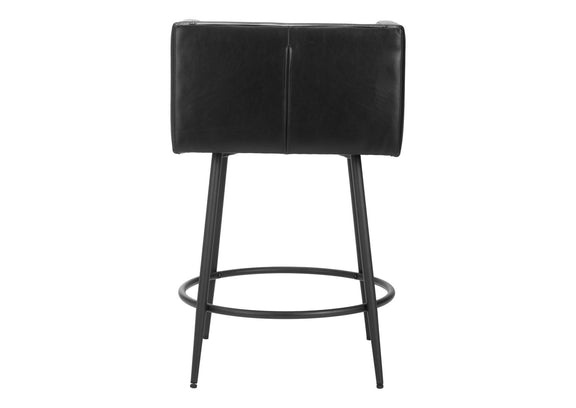 110062 Horbat Counter Stool (Set Of 2) Black