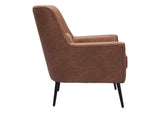 109049 Ontario Accent Chair Vintage Brown