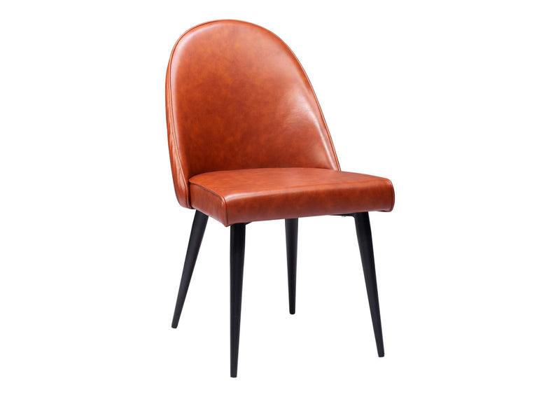 110119 Silloth Armless Dining Chair (Set Of 2) Brown