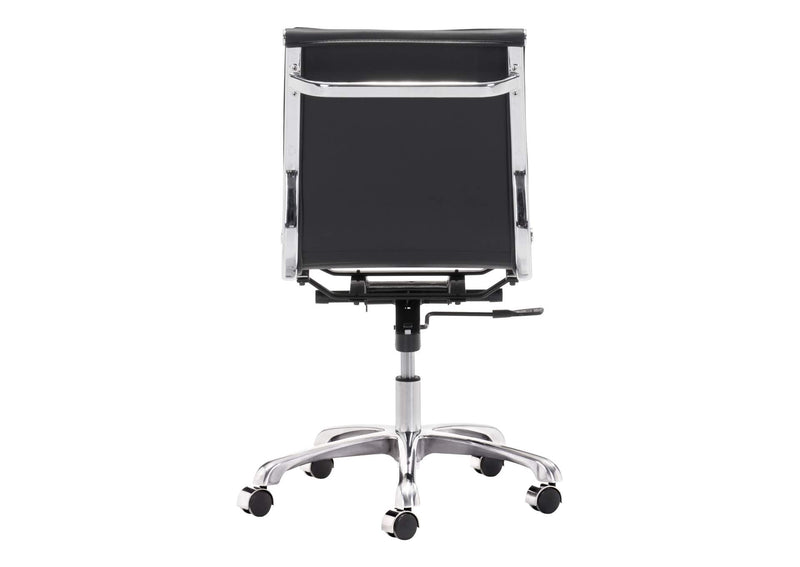 215218 Lider Plus Armless Office Chair Black