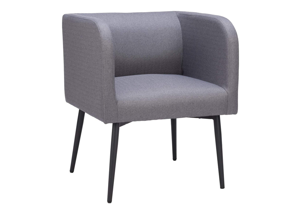 110064 Horbat Dining Chair Gray