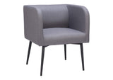 110064 Horbat Dining Chair Gray