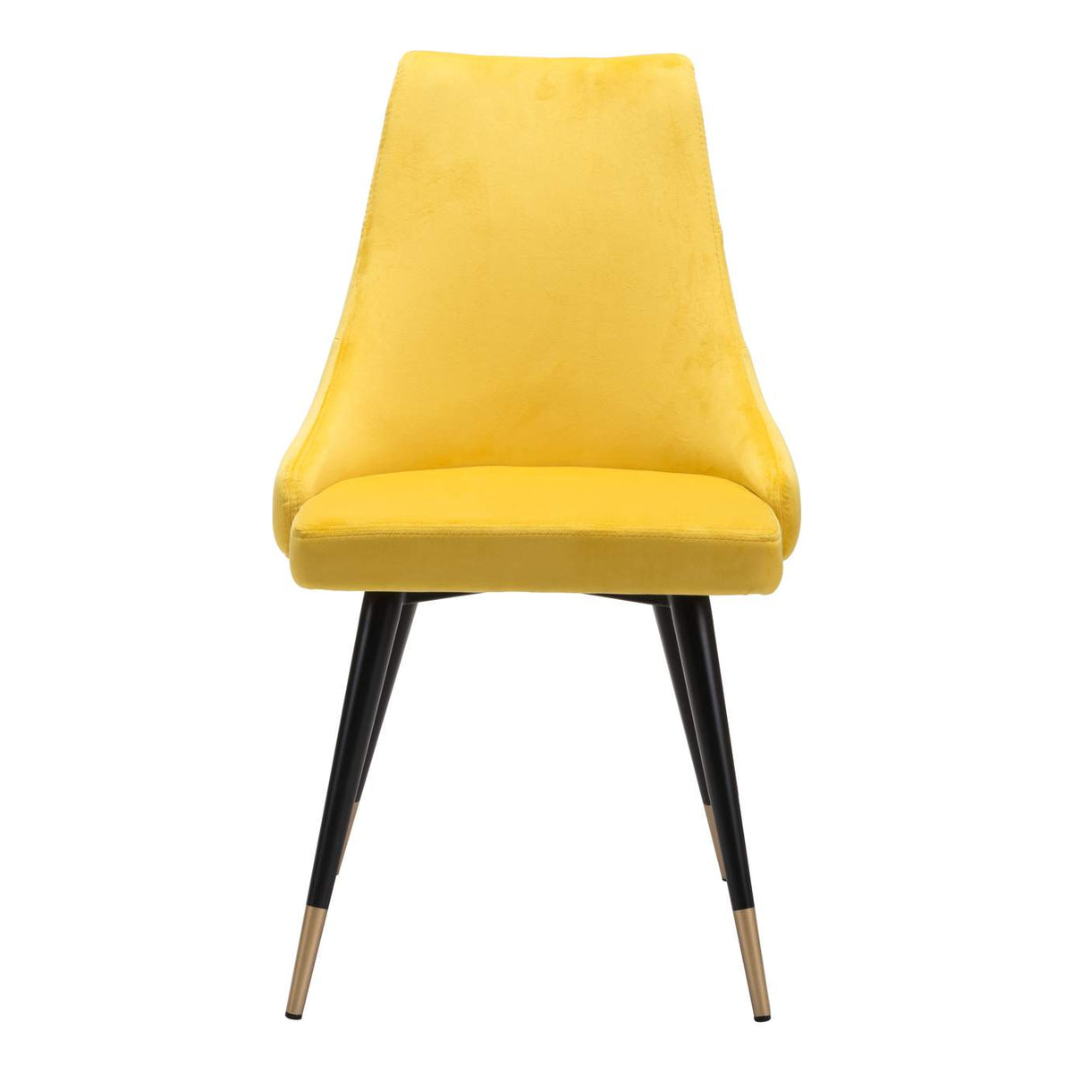 101091 Piccolo Dining Chair (Set Of 2) Yellow