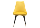 101091 Piccolo Dining Chair (Set Of 2) Yellow