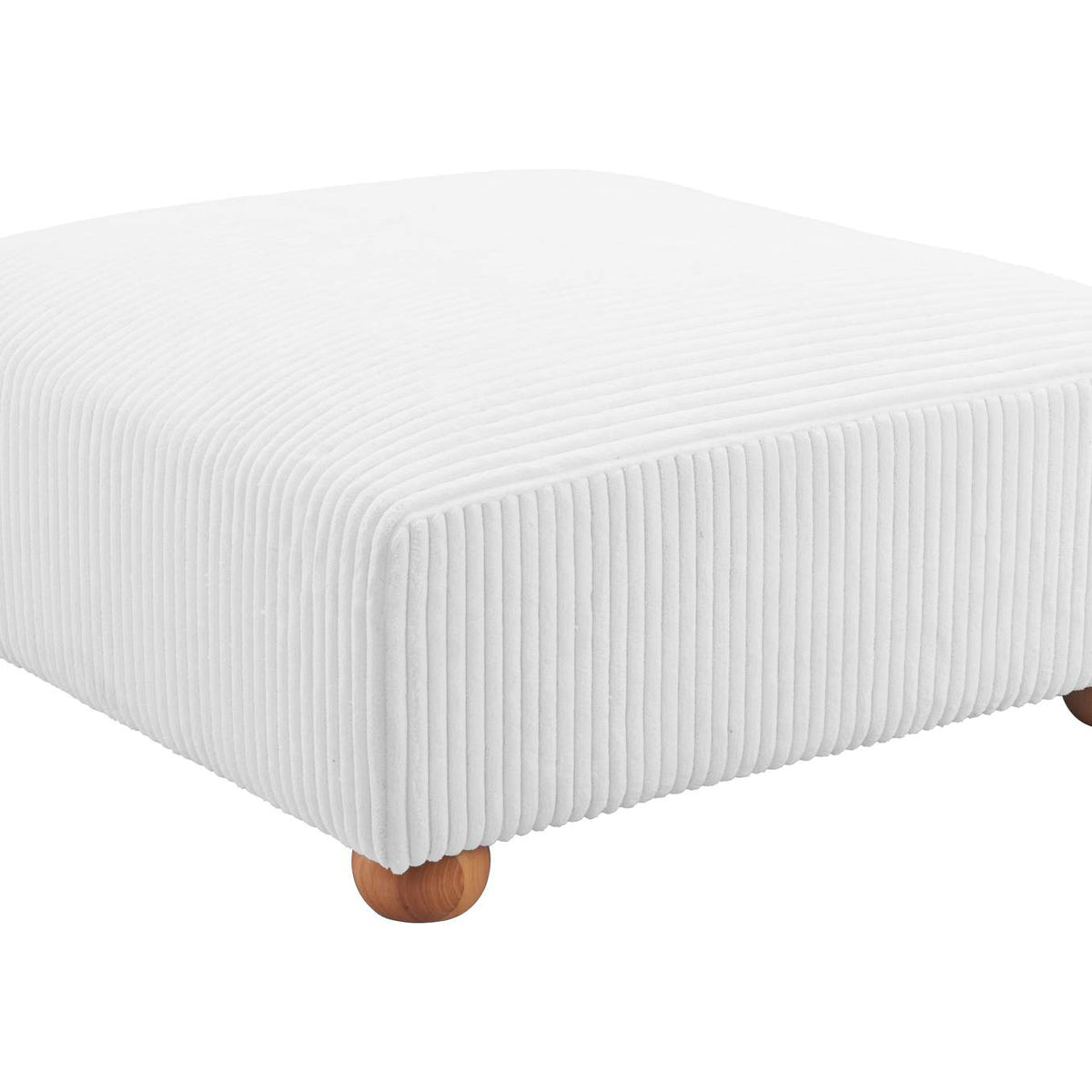 110304 Tayte Ottoman White