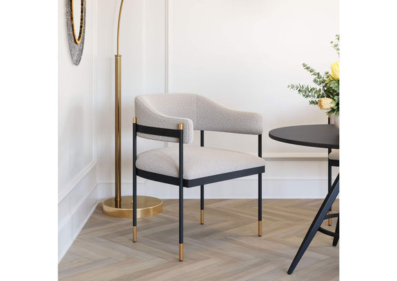 110000 Zadar Dining Chair Misty Gray