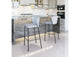 109783 Linz Barstool (Set Of 2) Gray
