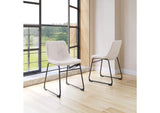 109651 Smart Dining Chair (Set Of 2) Ivory
