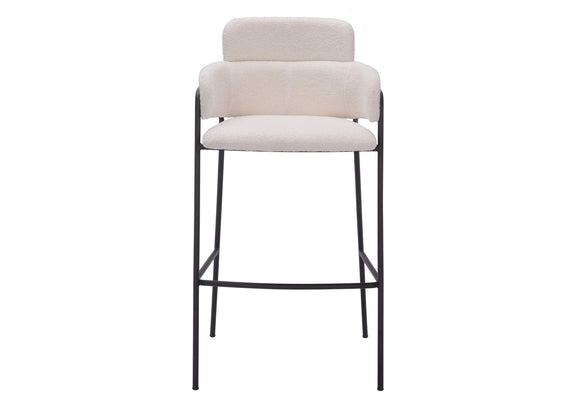 109667 Marcel Barstool (Set Of 2) Cream