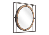 A12222 Capell Mirror Antique Gray