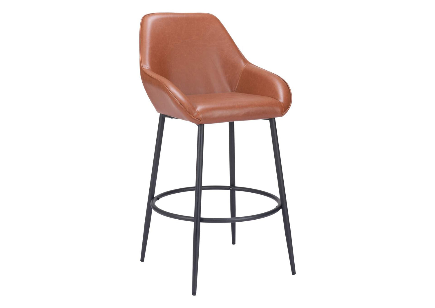 109953 Vila Barstool (Set Of 2) Brown