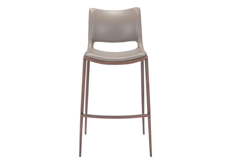 101286 Ace Barstool (Set Of 2) Brown & Walnut