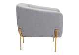 101259 Micaela Armchair Gray