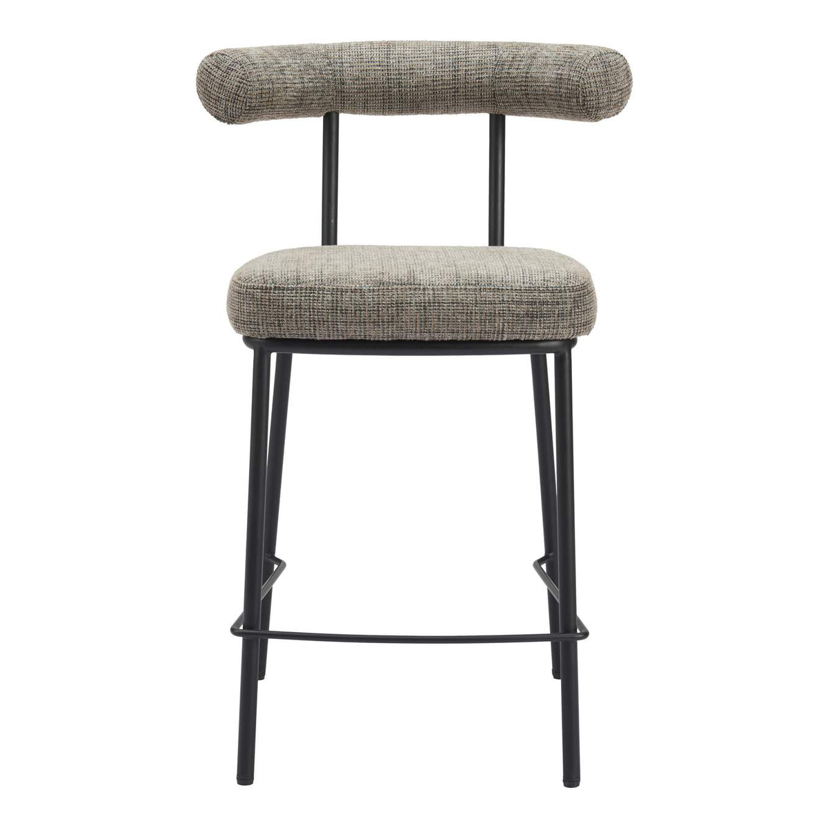 110099 Kede Counter Stool Green Tweed