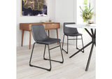 101995 Smart Dining Chair (Set Of 2) Charcoal