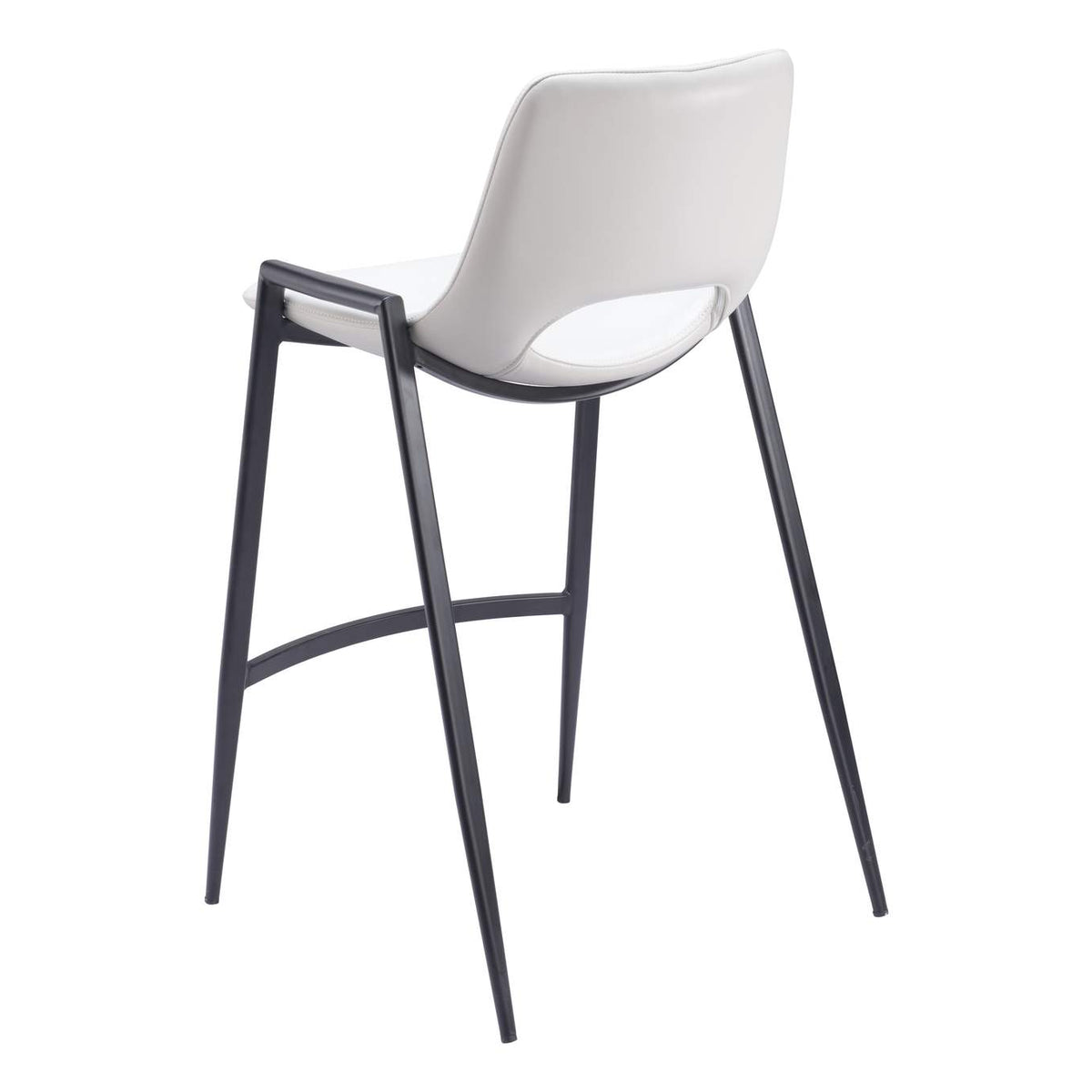 109538 Desi Counter Stool (Set Of 2) White