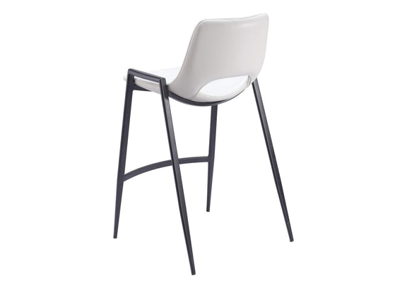 109538 Desi Counter Stool (Set Of 2) White