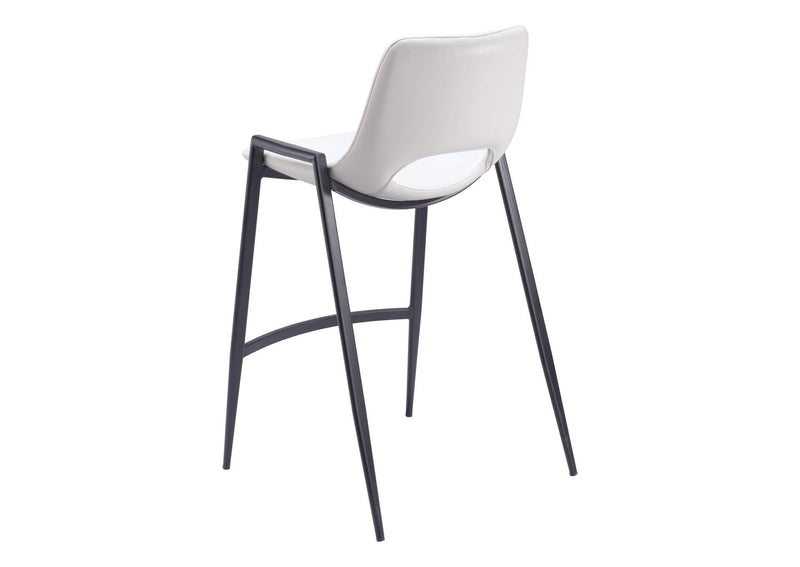 109538 Desi Counter Stool (Set Of 2) White