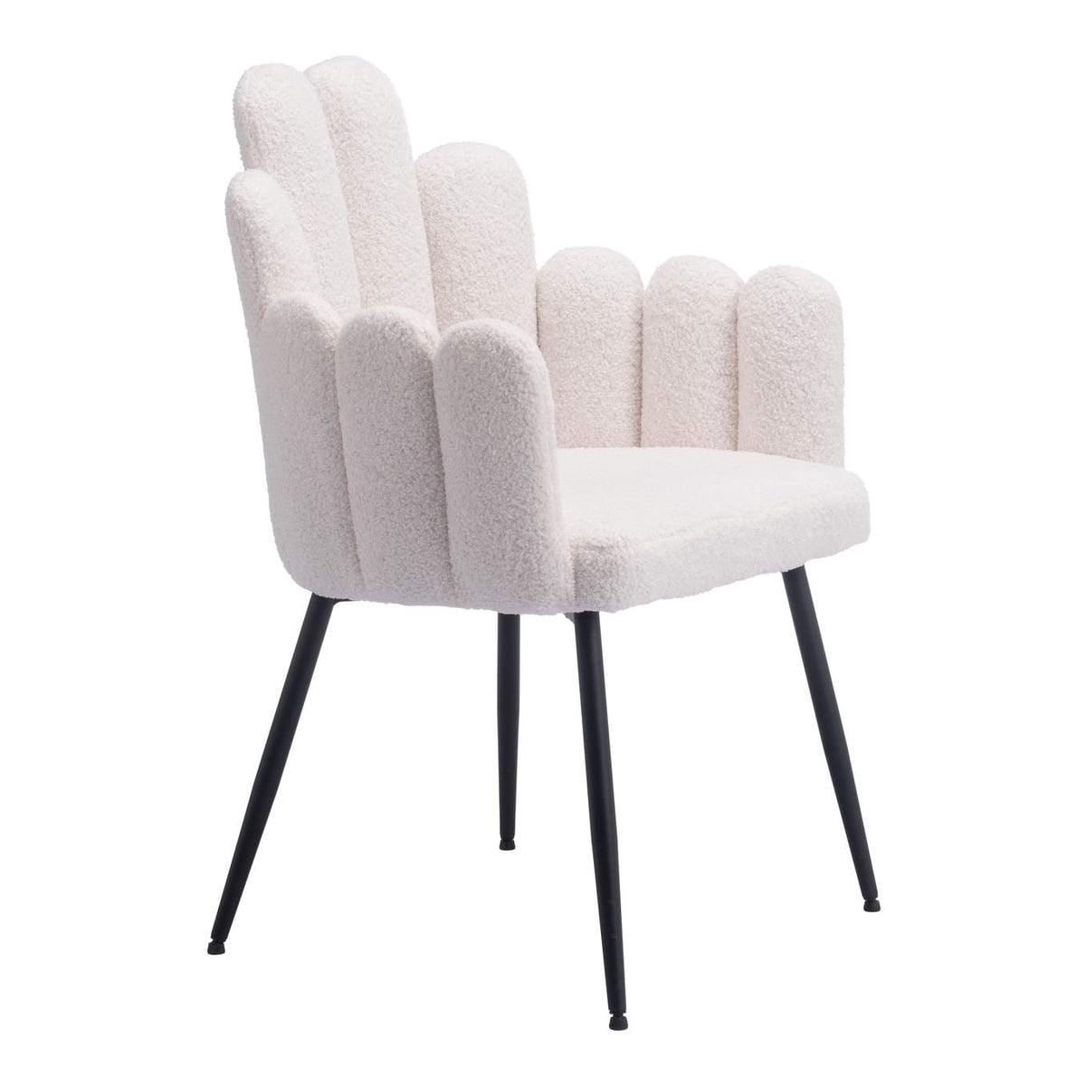 109657 Noosa Dining Chair (Set Of 2) Ivory