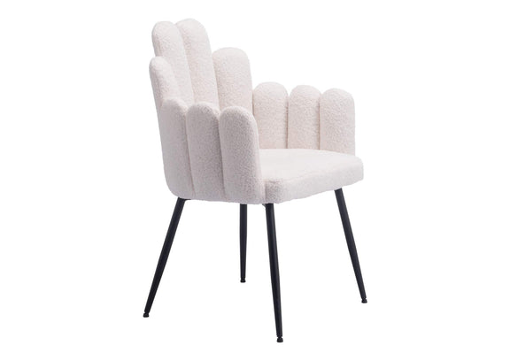 109657 Noosa Dining Chair (Set Of 2) Ivory