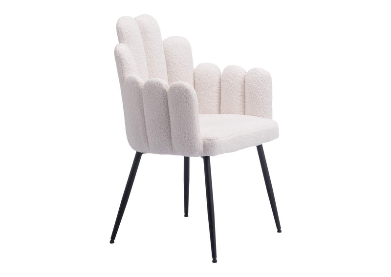 109657 Noosa Dining Chair (Set Of 2) Ivory