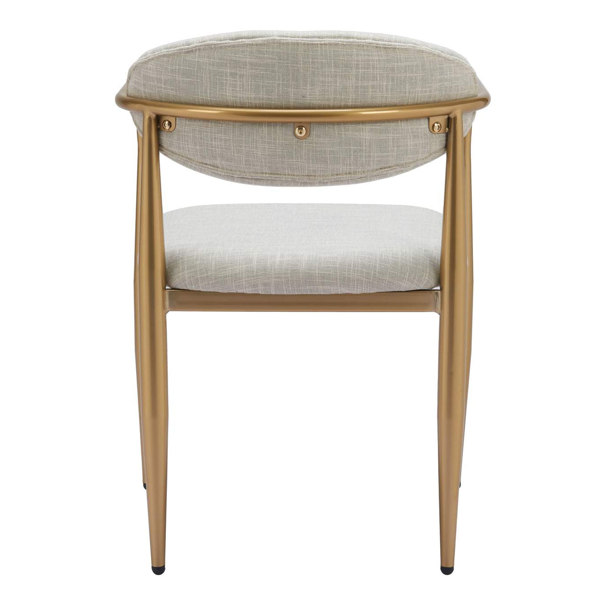 110207 Zens Dining Chair (Set Of 2) Quill Gray