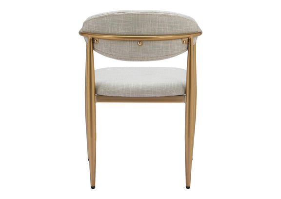 110207 Zens Dining Chair (Set Of 2) Quill Gray
