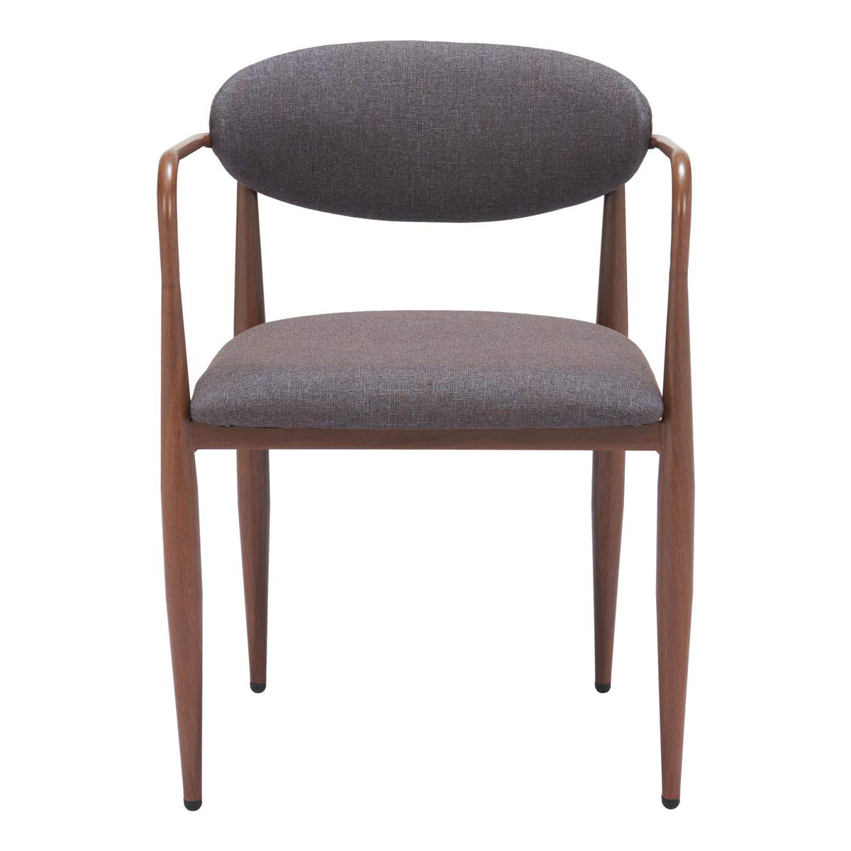 110208 Zens Dining Chair (Set Of 2) Truffle Gray