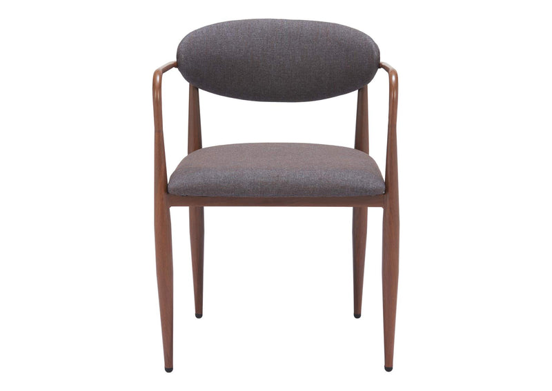 110208 Zens Dining Chair (Set Of 2) Truffle Gray