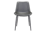 101778 Byron Dining Chair (Set Of 2) Gray