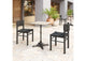 704051 Alfresco Outdoor Dining Table Gray