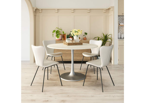 109630 Torlo Dining Chair (Set Of 2) White