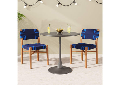 704039 Soleil Outdoor Dining Table Taupe