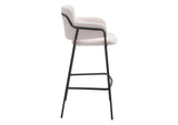 109667 Marcel Barstool (Set Of 2) Cream