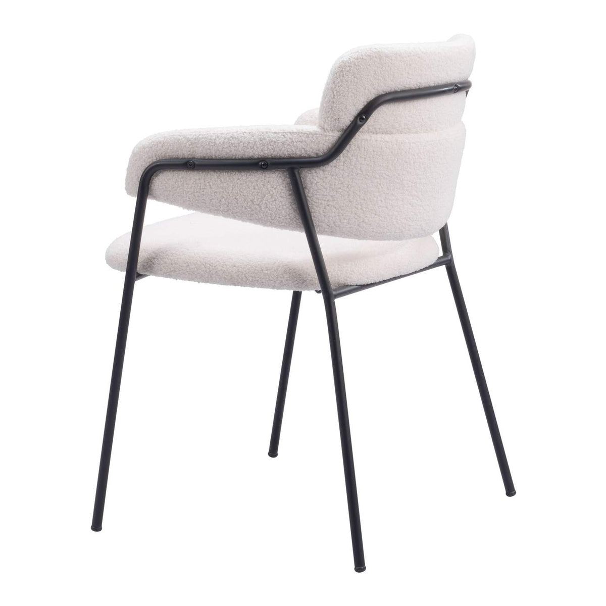 109663 Marcel Dining Chair (Set Of 2) Cream