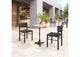 704052 Gazebo Outdoor Dining Table Multicolor