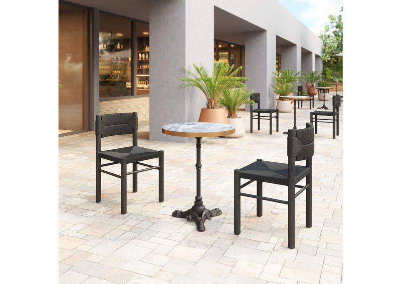 704052 Gazebo Outdoor Dining Table Multicolor