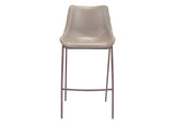 101277 Magnus Barstool (Set Of 2) Brown & Walnut