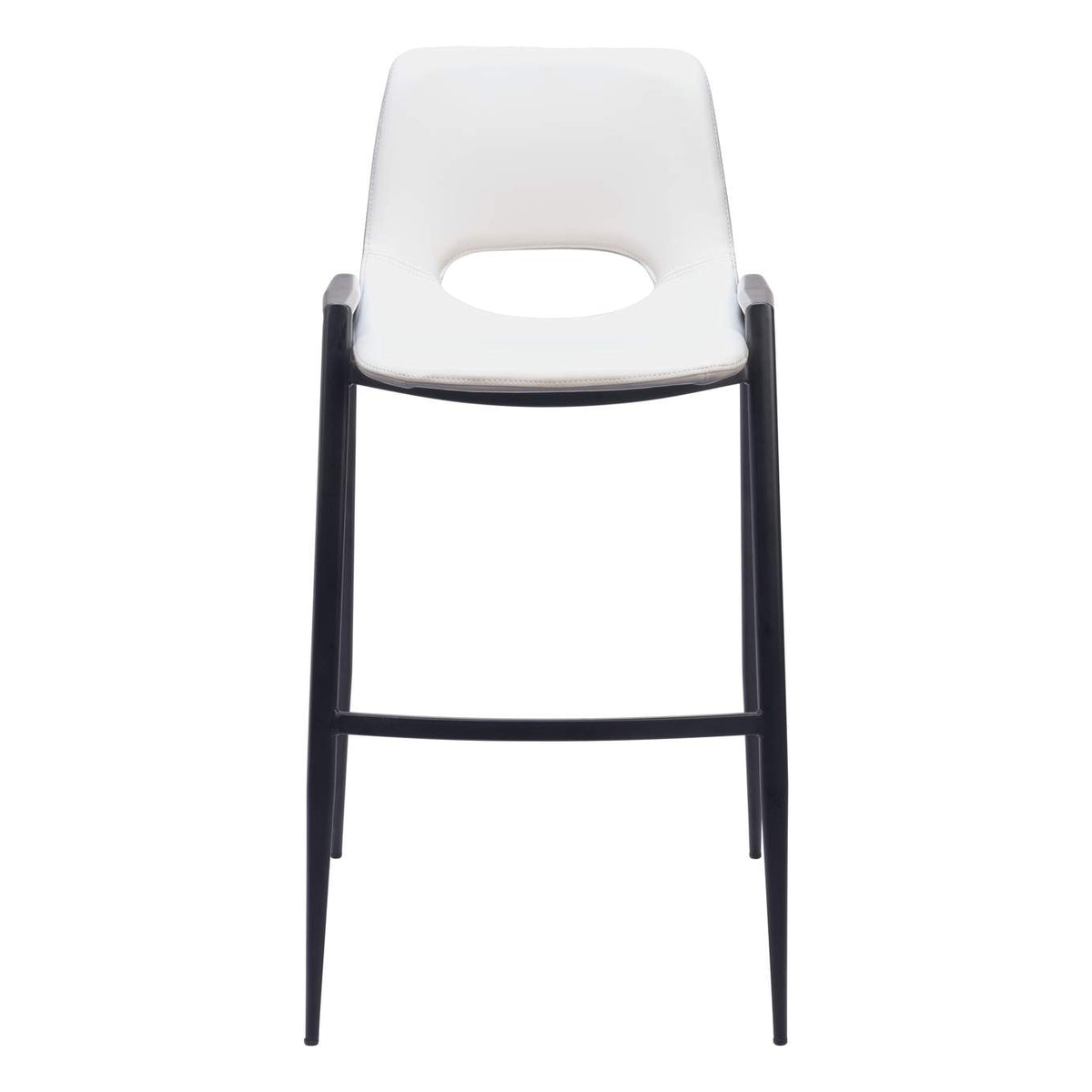 109541 Desi Barstool (Set Of 2) White
