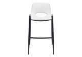 109541 Desi Barstool (Set Of 2) White