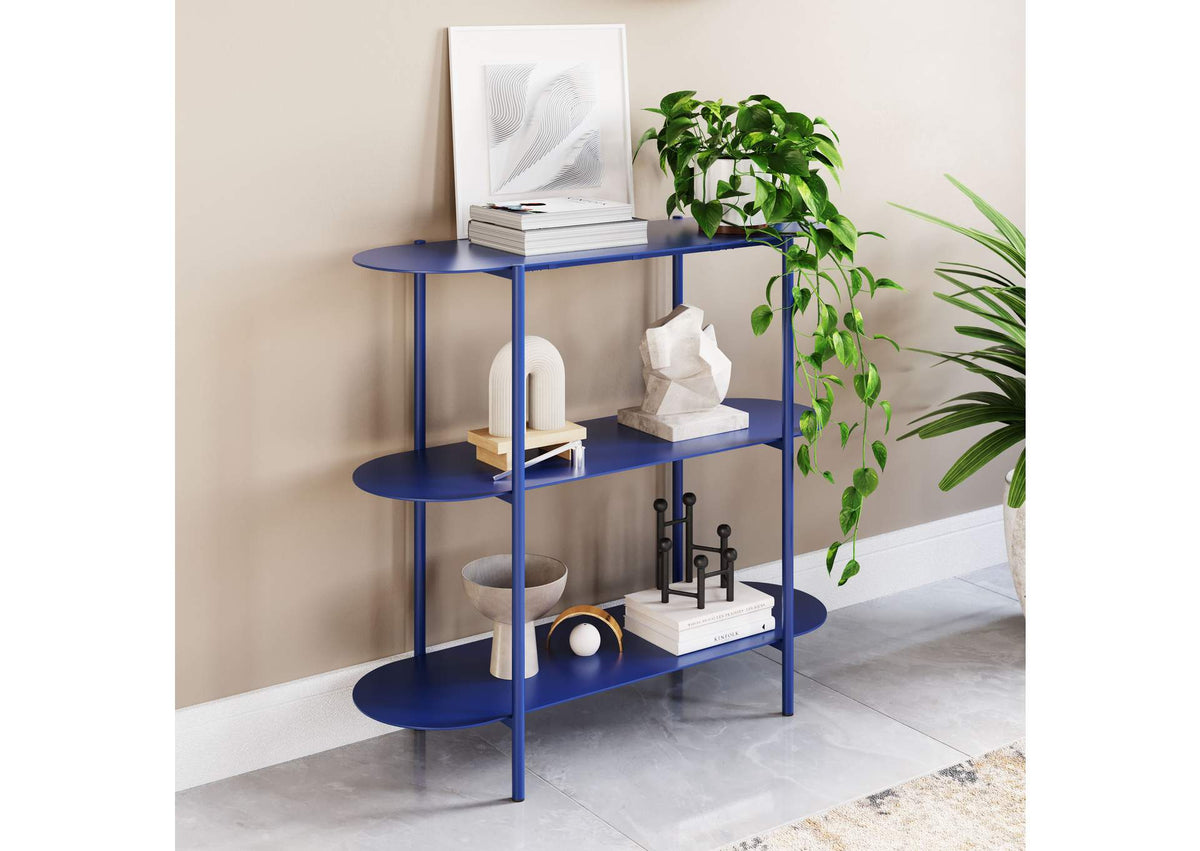 109417 Tre Console Table Blue
