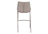 101277 Magnus Barstool (Set Of 2) Brown & Walnut