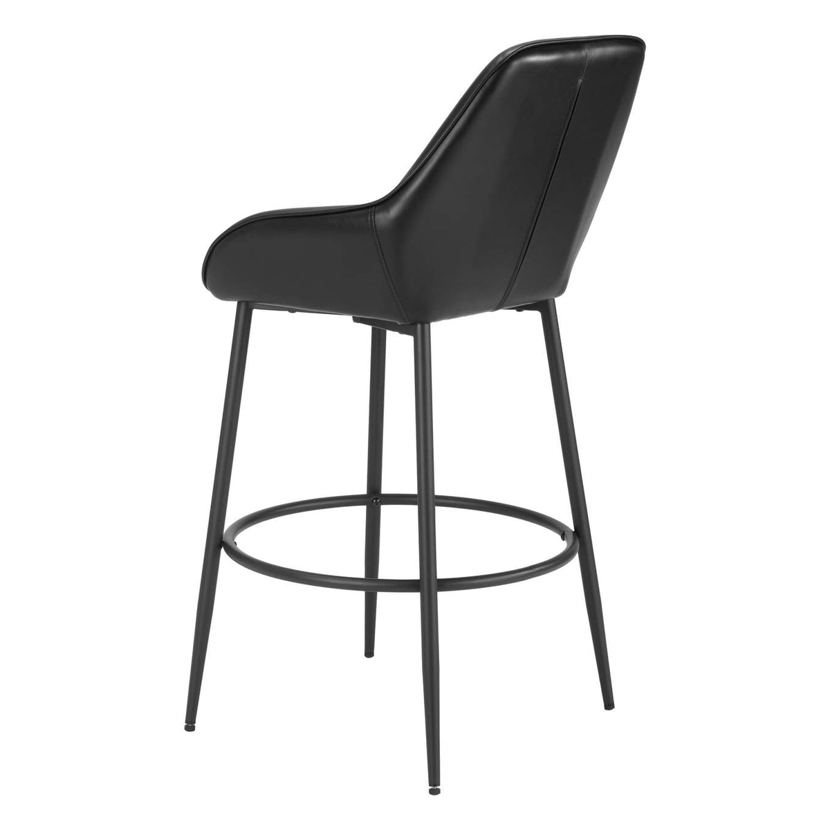 110075 Vila Barstool (Set Of 2) Black
