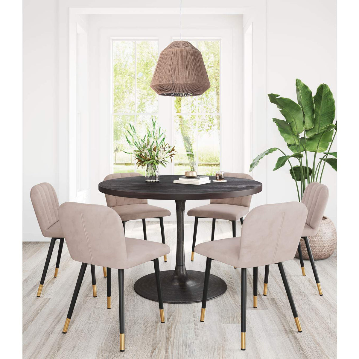 56093 Impala Ceiling Lamp Brown